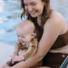 image:imageSwimZip Womens High Waisted Swim Bottoms with UPF 50 Sun ProtectionCold Brew