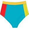 image:imageSwimZip Womens High Waisted Swim Bottoms with UPF 50 Sun ProtectionColor Pop