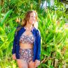 image:imageSwimZip Womens High Waisted Swim Bottoms with UPF 50 Sun ProtectionDeep Dive