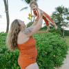 image:imageSwimZip Womens High Waisted Swim Bottoms with UPF 50 Sun ProtectionDesert