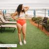 image:imageSwimZip Womens High Waisted Swim Bottoms with UPF 50 Sun ProtectionFiesta Red