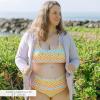 image:imageSwimZip Womens High Waisted Swim Bottoms with UPF 50 Sun ProtectionGamified