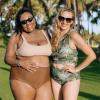 image:imageSwimZip Womens High Waisted Swim Bottoms with UPF 50 Sun ProtectionHawaiian Rainforest