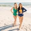 image:imageSwimZip Womens High Waisted Swim Bottoms with UPF 50 Sun ProtectionNavy