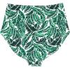 image:imageSwimZip Womens High Waisted Swim Bottoms with UPF 50 Sun ProtectionPalm Leaf