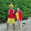 image:imageSwimZip Womens High Waisted Swim Bottoms with UPF 50 Sun ProtectionPoppy Red