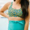 image:imageSwimZip Womens High Waisted Swim Bottoms with UPF 50 Sun ProtectionScuba Blue