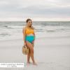 image:imageSwimZip Womens High Waisted Swim Bottoms with UPF 50 Sun ProtectionScuba Blue