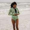 image:imageSwimZip Womens High Waisted Swim Bottoms with UPF 50 Sun ProtectionThe Tropics