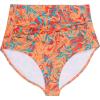 image:imageSwimZip Womens High Waisted Swim Bottoms with UPF 50 Sun ProtectionSwirl