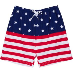 image:imageSwimZip Mens Swim Shorts with Boxer Brief Liner and UPF 50 Sun ProtectionAmericana