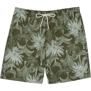image:imageSwimZip Mens Swim Shorts with Boxer Brief Liner and UPF 50 Sun ProtectionHawaiian Rainforest