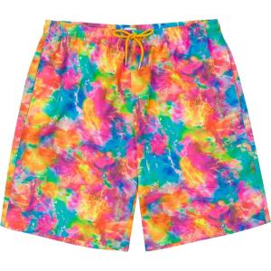 image:imageSwimZip Mens Swim Shorts with Boxer Brief Liner and UPF 50 Sun ProtectionImpressions