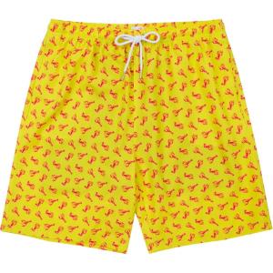 image:imageSwimZip Mens Swim Shorts with Boxer Brief Liner and UPF 50 Sun ProtectionLobster