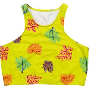 image:imageSwimZip Womens Halter Top Swim Suit with UPF 50 Sun ProtectionCoral