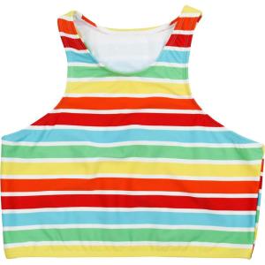 image:imageSwimZip Womens Halter Top Swim Suit with UPF 50 Sun ProtectionRainbow