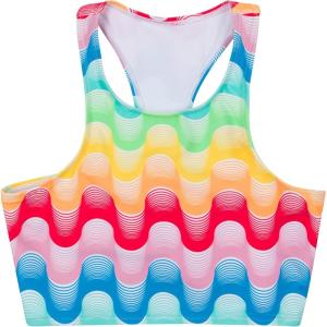 image:imageSwimZip Womens Halter Top Swim Suit with UPF 50 Sun ProtectionSurfs Up