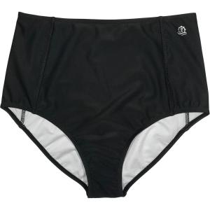 image:imageSwimZip Womens High Waisted Swim Bottoms with UPF 50 Sun ProtectionBlack