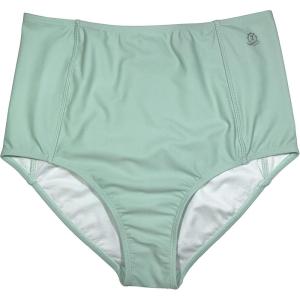 image:imageSwimZip Womens High Waisted Swim Bottoms with UPF 50 Sun ProtectionGreen