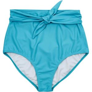image:imageSwimZip Womens High Waisted Swim Bottoms with UPF 50 Sun ProtectionScuba Blue