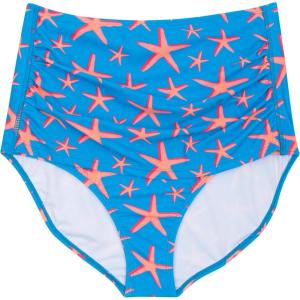 image:imageSwimZip Womens High Waisted Swim Bottoms with UPF 50 Sun ProtectionStarfish