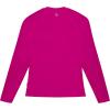 image:imageSwimZip Womens Long Sleeve Rash Guard with Pockets amp UPF 50 Sun ProtectionFuchsia Festival