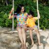 image:imageSwimZip Womens Long Sleeve Rash Guard with Pockets amp UPF 50 Sun ProtectionImpressions