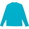 image:imageSwimZip Womens Long Sleeve Rash Guard with Pockets amp UPF 50 Sun ProtectionScuba Blue