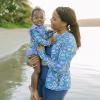 image:imageSwimZip Womens Long Sleeve Rash Guard with Pockets amp UPF 50 Sun ProtectionTropadelic