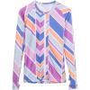 image:imageSwimZip Womens Long Sleeve Rash Guard Zip Swim Shirt SPF 50Cali Pink