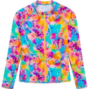 image:imageSwimZip Womens Long Sleeve Rash Guard with Pockets amp UPF 50 Sun ProtectionImpressions