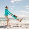 image:imageSwimZip Swim Leggings  UPF 50 Swim Pants  Baby Toddler Little and Big KidsAssorted Colors