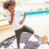 image:imageSwimZip Swim Leggings  UPF 50 Swim Pants  Baby Toddler Little and Big KidsBlack