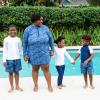 image:imageSwimZip Swim Leggings  UPF 50 Swim Pants  Baby Toddler Little and Big KidsNavy