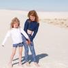 image:imageSwimZip Swim Leggings  UPF 50 Swim Pants  Baby Toddler Little and Big KidsOcean Breeze