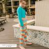 image:imageSwimZip Swim Leggings  UPF 50 Swim Pants  Baby Toddler Little and Big KidsRainbow