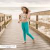 image:imageSwimZip Swim Leggings  UPF 50 Swim Pants  Baby Toddler Little and Big KidsScuba Blue