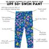 image:imageSwimZip Swim Leggings  UPF 50 Swim Pants  Baby Toddler Little and Big KidsTropadelic