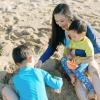 image:imageSwimZip Swim Leggings  UPF 50 Swim Pants  Baby Toddler Little and Big KidsTropadelic