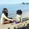image:imageSwimZip Swim Leggings  UPF 50 Swim Pants  Baby Toddler Little and Big KidsVibrant Vacay