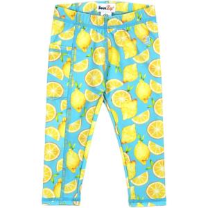 image:imageSwimZip Swim Leggings  UPF 50 Swim Pants  Baby Toddler Little and Big KidsLemons