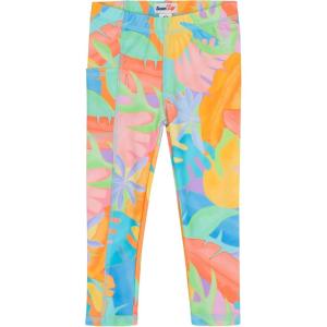 image:imageSwimZip Swim Leggings  UPF 50 Swim Pants  Baby Toddler Little and Big KidsVibrant Vacay