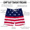 image:imageSwimZip Boys Swim Trunks with Boxer Brief Liner and UPF 50 Sun ProtectionAmericana
