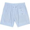 image:imageSwimZip Boys Swim Trunks with Boxer Brief Liner and UPF 50 Sun ProtectionBlue Gingham
