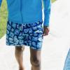 image:imageSwimZip Boys Swim Trunks with Boxer Brief Liner and UPF 50 Sun ProtectionCoastal