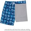 image:imageSwimZip Boys Swim Trunks with Boxer Brief Liner and UPF 50 Sun ProtectionCoastal