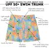 image:imageSwimZip Boys Swim Trunks with Boxer Brief Liner and UPF 50 Sun ProtectionGroovy