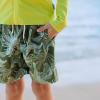 image:imageSwimZip Boys Swim Trunks with Boxer Brief Liner and UPF 50 Sun ProtectionHawaiian Rainforest