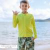 image:imageSwimZip Boys Swim Trunks with Boxer Brief Liner and UPF 50 Sun ProtectionHawaiian Rainforest