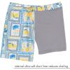 image:imageSwimZip Boys Swim Trunks with Boxer Brief Liner and UPF 50 Sun ProtectionMediterranean Lemons